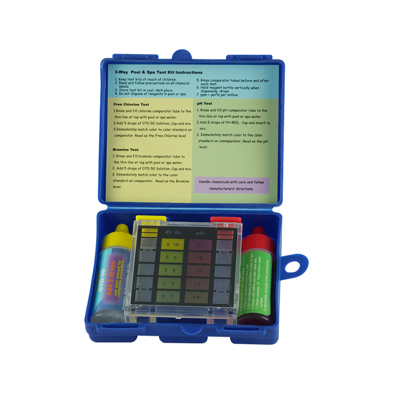 MCMIX 3 in 1 Natantes Test Kit (test Free Chlorine, Bromine and Ph)