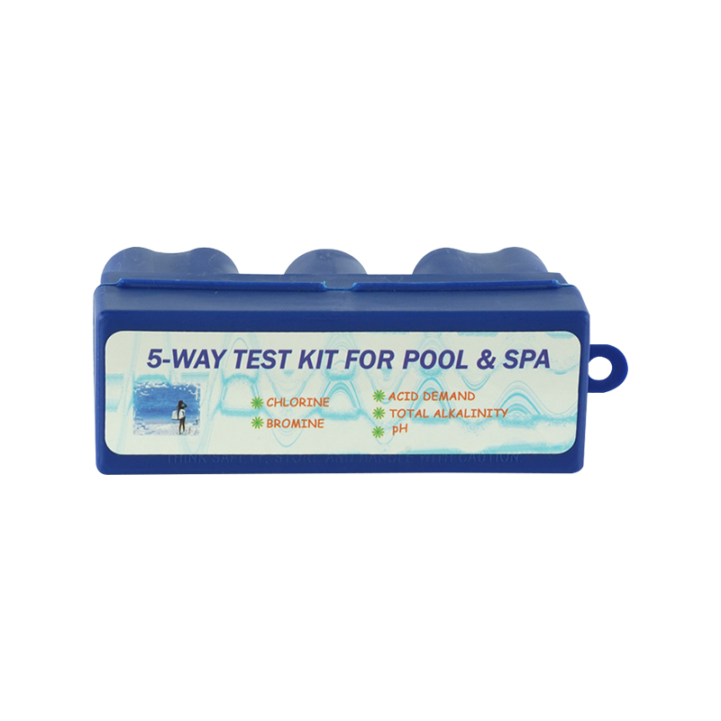 1911 5-modo Test Kit pro Pool & Spa Test Chlorine, Bromine, Ph, Acidum Demand, Total Alkalinity